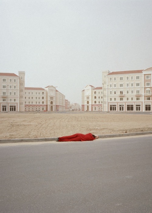 efedra:  Body Techniques (after Encirclement, Valie Export, 1976), 2007 by Carey Young 