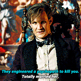 The Doctor And River Song + Being A Besotted Old Married Couple