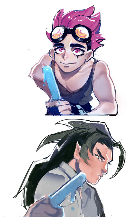 c2ndy2c1d:  oneofblogs: 最近的一些塗鴉~  (O ) A (O ) WHHUUUUTTT REALLY GOOD FANART OF CHACK AND CTCD????IS IT CHRISTMAS ALREADY????
