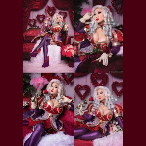 Valentine’s Day Extravaganza! I present my latest photoshoot - Ashe in all her Heart Seeker (H