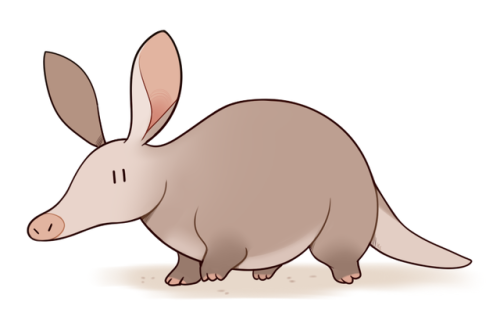 rumwik:I saw a cute picture of an aardvark today and I felt a burst of inspiration! 