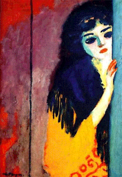 Dewdroponair:  La Gitane, 1910,  Kees Van Dongen 