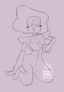 vikivavavoom:Garnet warm up + Ruby and Sapphire