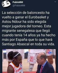 metocoymerregusto:  Sinceramente me importa una pues mierda tanto el baloncesto femenino como el masculino. Pero mis dieses. 