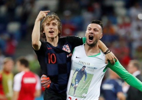 A lot of people have been wondering about what the shirt Croatian soccer player Danijel Subašić alwa