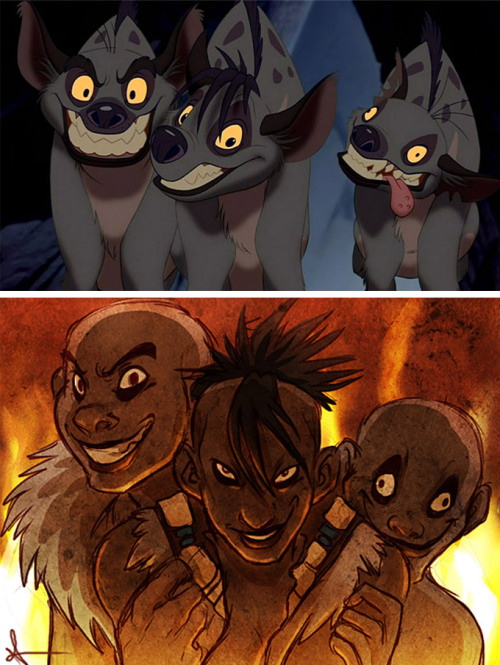 thoughtslostandfound: dmc-dmc: all-i-want-is-everythin-g: disney animal characters as humans by 