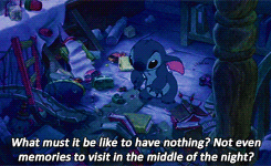 Lilo and Stitch↳“ohana means family, and family means nobody gets left behind—or forgotten.&rd