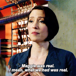 supahgays:Alex + mentions of Maggie after 3x05