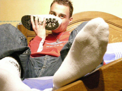 Porn Pics Socks, sneakers and other