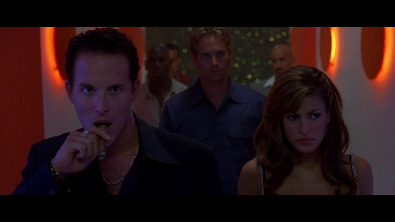 Celebrity Smoking Cigar Cole Hauser in 2 Fast 2 Furious (2003)