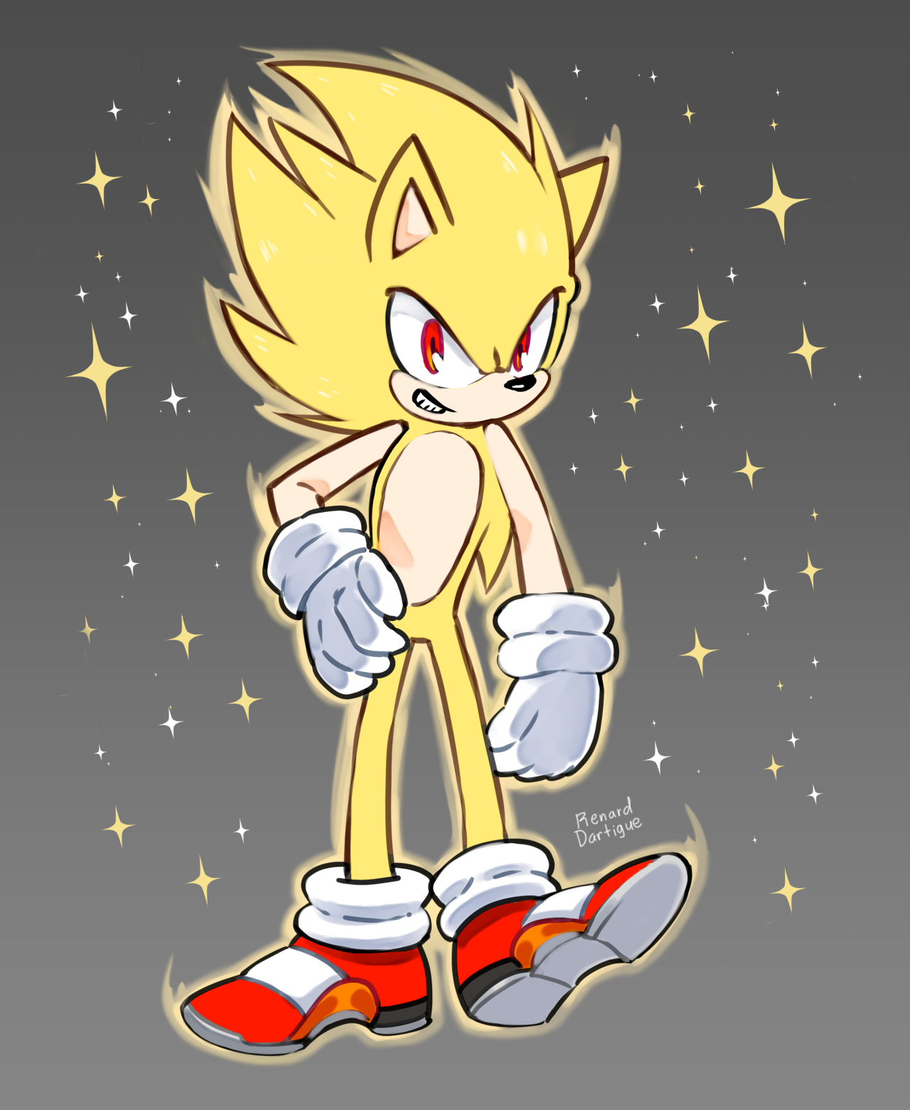 Sonic darkspine by lissfreeangel on DeviantArt