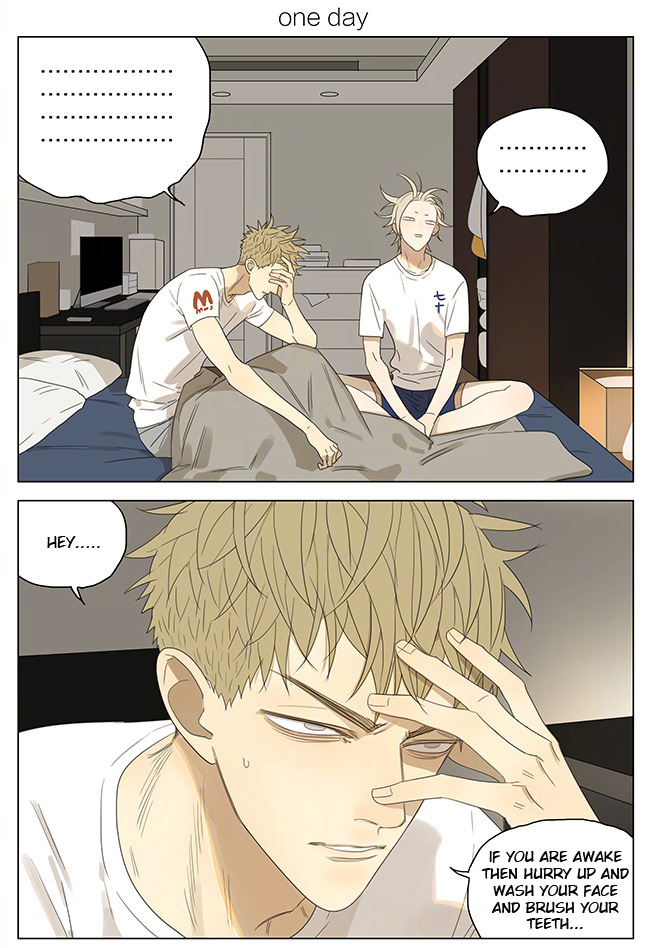 Old Xian update of [19 Days] translated by Yaoi-BLCD. Join us on the yaoi-blcd scanlation