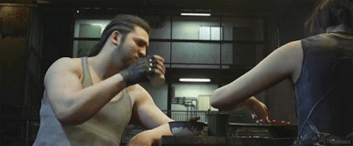 Kingsglaive: Final Fantasy XV Nyx Meeting Up With Libertus And Crowe
