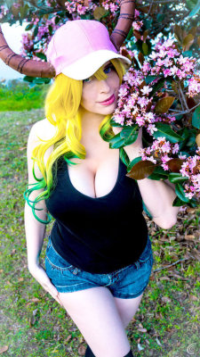 hotcosplaychicks:  Springtime Dragon - Lucoa by Rikativity Check out http://hotcosplaychicks.tumblr.com for more awesome cosplay