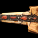 peashooter85:Yatagan with red coral studded bone hilt, Ottoman Empire, 18th-19th centuryfrom Karabela Auctions