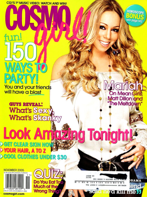 bringbackmyteenageyears:“CosmoGirl was an American magazine published from 1999 until 2008. The teen