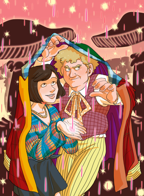 hellmandraws:My entry for @classicwhosecretsanta. This is for you @3rddoctor! Thank you for requesti