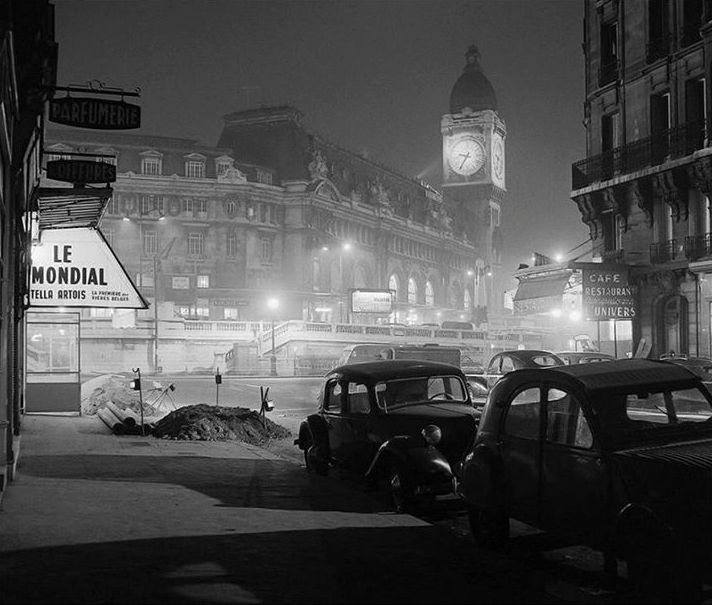 Philippe Bataillon
La Gare de Lyon, Paris, 1956.