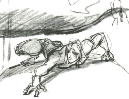 visualdevelopmentart:Glen Keane - Tarzan