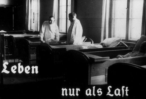 Images from a film produced by the Reich Propaganda Ministry in order to develop public sympathy for