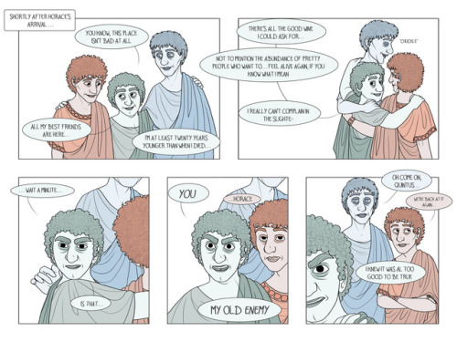 chelidonart:The Dead Romans Society - Horace’s enemyAs some of you might know, Horace tells us