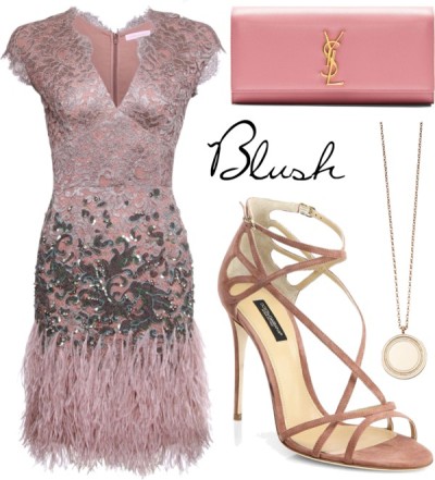 Blush by missloulouxx featuring a red handbag
Matthew Williamson mini dress, $6,350 / Dolce&Gabbana suede shoes / Yves Saint Laurent red handbag / Astley Clarke rose gold jewelry, $3,260