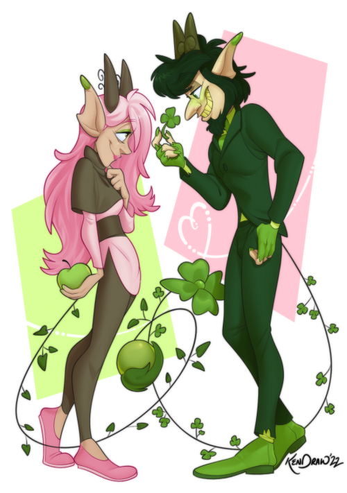What’s better on Saint Patty’s than sharing some luck?? A c0mmish for @leeviathans featu