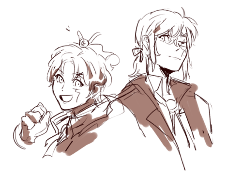 milkbread-michba:hi!!! this is just some dumb doodles of dgm that have accumulated over the months, 