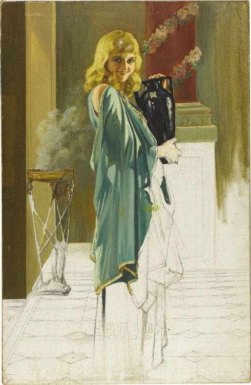 Marian Marsh Unfinished Painting from Svengali directed by Archie Mayo, 1931