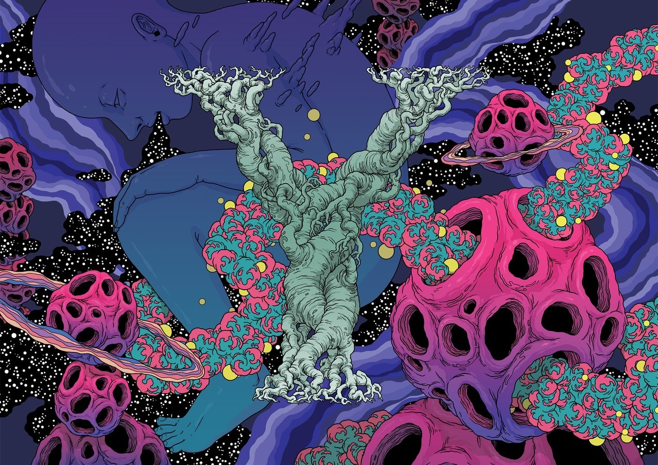 Psychedelic Art Of South Korean Illustrator Art Depoint Psychedelic Art Of South Korean Illustrator Art Depoint