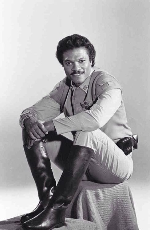 theorganasolo:Billy Dee Williams as Lando Calrissian in promotional photos for the Star Wars films