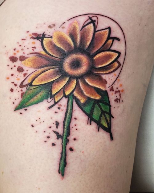 <p>Sunflower done tonight at The Phoenix.   Thanks Kelli!   It was great working with you! <br/>
.<br/>
#ladytattooer #thephoenix #copperphoenix #shelbyvilleindiana #indianapolistattoo #indylocal #do317 #indytattoo #circlecity #waverlycolorco #industryinks #yournewfavoriteink #artistictattoosupply #fkirons #indianaartist #wearesorrymom #sunflower #sunflowertattoo #floraltattoo #flowers  (at Shelbyville, Indiana)<br/>
<a href="https://www.instagram.com/p/CSdHSOsLbOr/?utm_medium=tumblr">https://www.instagram.com/p/CSdHSOsLbOr/?utm_medium=tumblr</a></p>