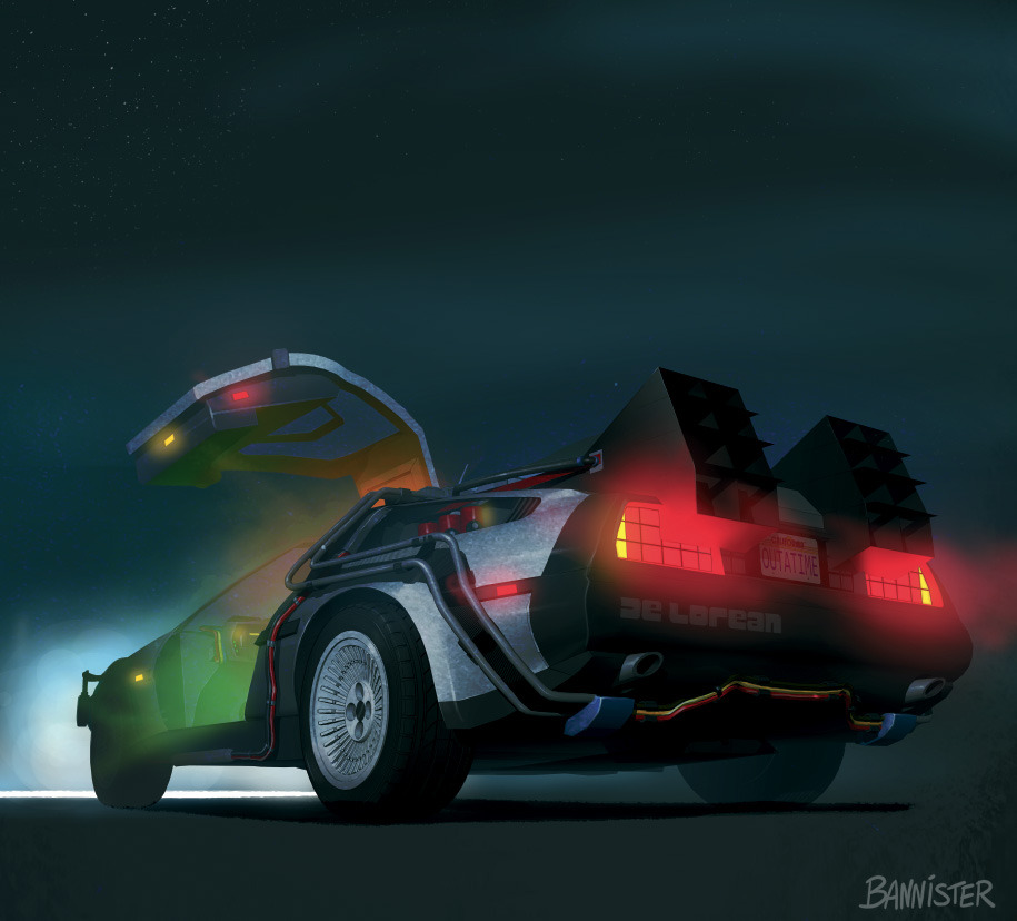 geek-art:  &ldquo;Need a Ride ?&rdquo; by Nicolas Bannister. 2 kinds of