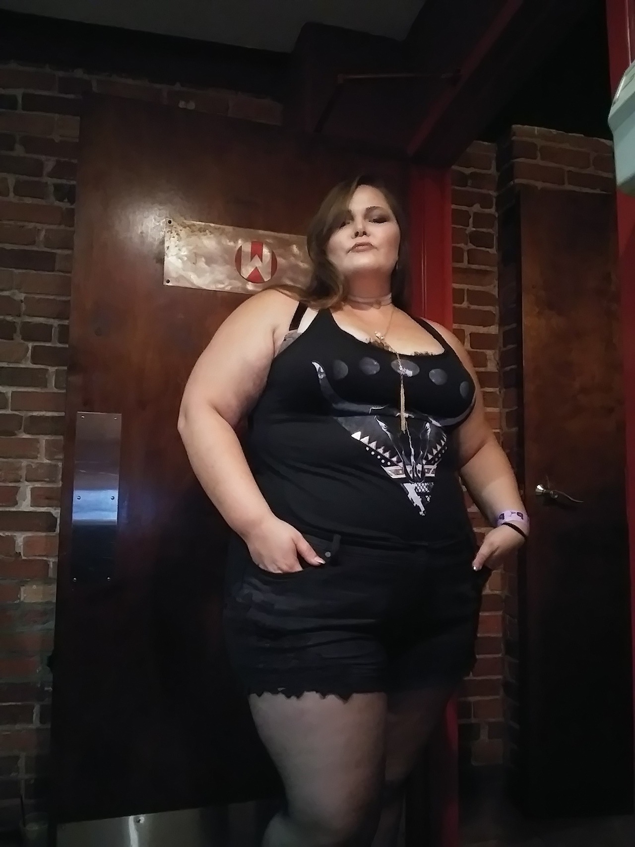 x8xdarkrosex8x:  Finally back! 💜💜💜 #bbw #fatty #feedee