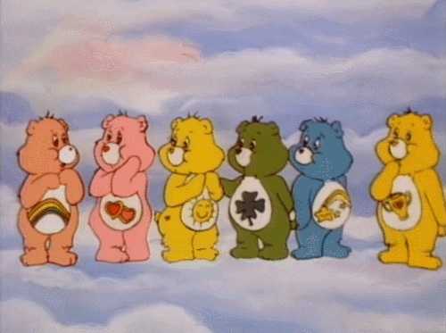 Care Bears cute moment of the day: Worried bears&hellip; (x)