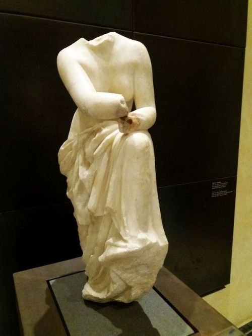 romegreeceart:Nymph or Aphrodite* 2nd century BCE* Horti Tauriani, Rome* Capitoline MuseumsRome, Aug