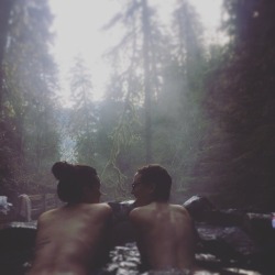 soakingspirit: ava_cato Naked hot springs