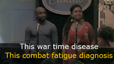 justcallmesushi:  “We’re learning a lot about this thing called Post Traumatic Stress Disorder. This war time disease. This combat fatigue diagnosis. And we read something worth sharing. Fact, urban youth are twice as likely to get Post Traumatic