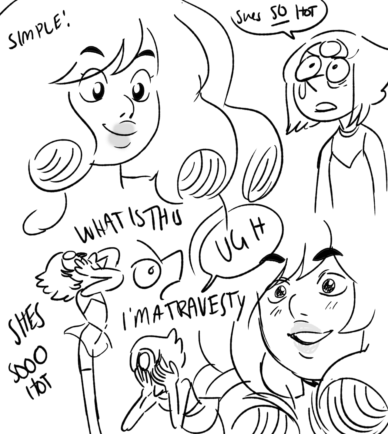 miraculoustang:  i changed to a felt tip and i cANT STOP DRAWIN 
