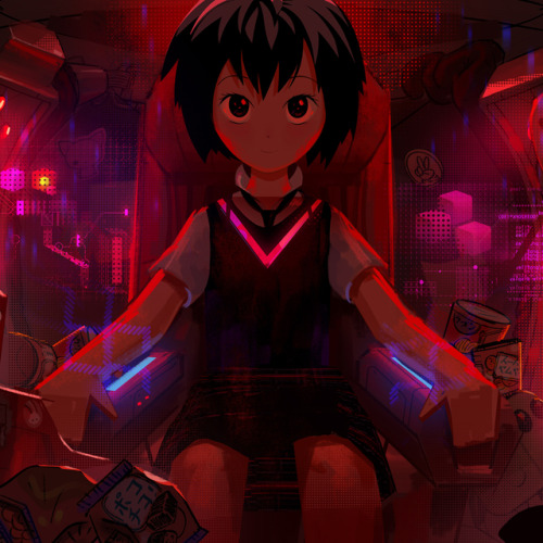 “One of design’s greatest pleasures is stark contrast. From her look to her behavior, Peni is anime 