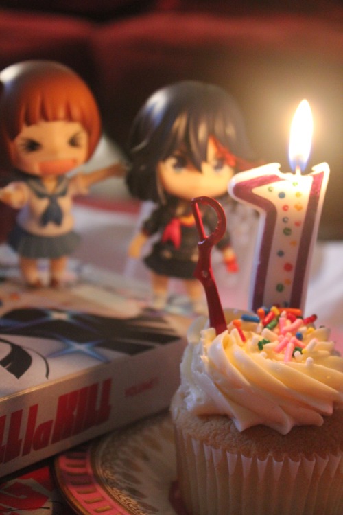 nharime:   happy first anniversary, KILL la KILL!! i can’t believe it’s been a whole year since the first episode of KLK aired. i’ve had so so so much fun with kill la kill and i’ve met so many wonderful people through it!! i’m so happy that