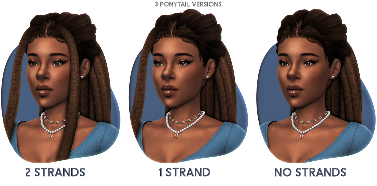 Savvysweet dameon dreads accessories : r/sims4cc