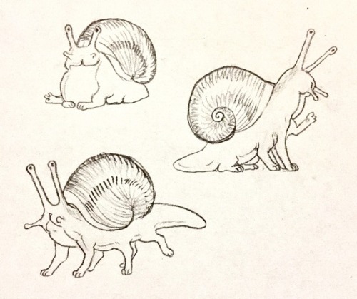 jayrockin:It’s 3am in a house with no tablet and I’m too energetic to sleep, here are some snails 