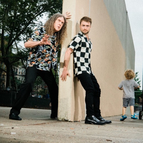 tzikeh:acciohunks:Daniel and Weird Al Yankovic 💥💥💥📸 by Sinna Nasseri