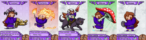 bizarre-trader: pepperstrawberry: At last! The custom mini tokens have been revealed over on @comman
