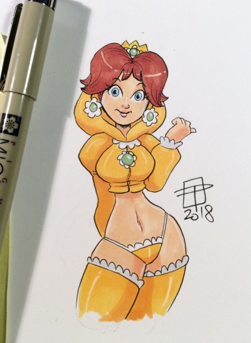 callmepo: Today’s Shawtie in a Hoodie… Princess Daisy! The newest characters for Nintendo’s Super Smash Brothers. KO-FI / TWITTER  <3 <3 <3 <3