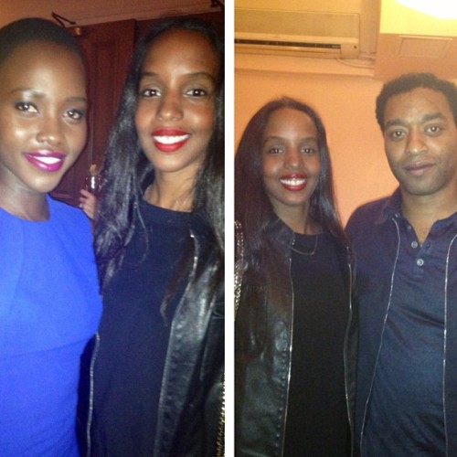 Memorable night at ‘12 Years A Slave’ private screening and dinner afterwards w/ stars C