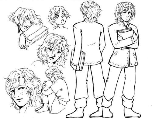 overlordrae:Character Sheet for Hal from Havemercy by Jaida Jones and Danielle Bennett. Gotta say he