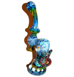 coolestbongs:  Colorful Fumed Sherlock Bubbler