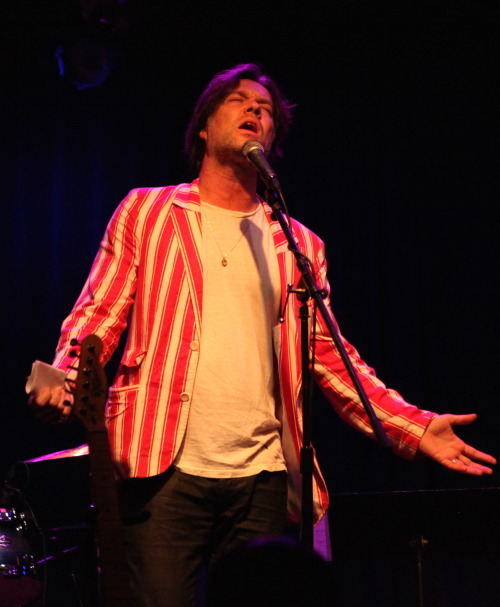 Rufus Wainwright, benefit concert at le Poisson Rouge for Jasper Johnson.Photo: Megan Barron